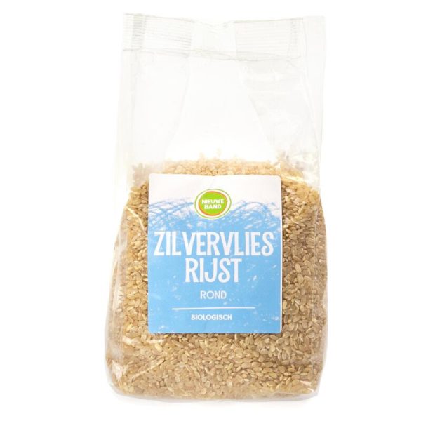 Zilvervliesrijst rond BIO 8x1000gr