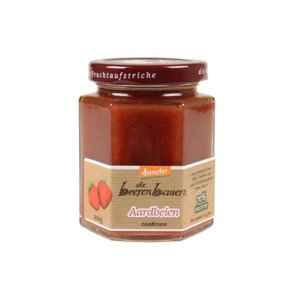 Aardbeienconfiture BIO 6x200 gr.