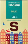 Chocoladeletter 25% melk BIO 10x100 gr.