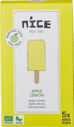 Fruitijsjes appel citroen BIO 6x225 ml.