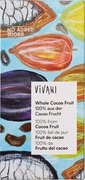 Chocolade Whole cocoa frui BIO 10x80 gr.
