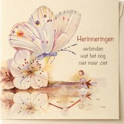 Kaart herinneringen verbinden  10x1 stuk
