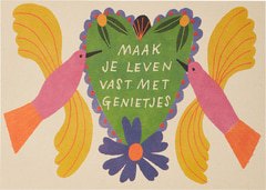 Kaart maak je leven vast  10x1 stuks