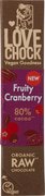 RAW chocoladereep cranberry BIO 12x40 gr