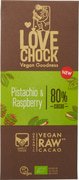 RAW chocoladereep pistache BIO 8x70 gr.