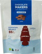 Chocozeiltjes puur 85% BIO 10x100 gr.