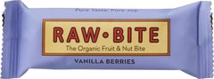 Fruit+nut bite vanilla berries BIO 12x50