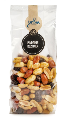 Pindamix Rozijnen cellofaan 12x250gr
